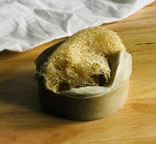 Load image into Gallery viewer, Lavender Patchouli Luffa Soap