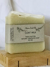 Load image into Gallery viewer, Goat Milk Triple Butter Soap