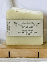 Load image into Gallery viewer, Goat Milk Triple Butter Soap