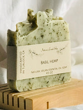 Load image into Gallery viewer, Basil Hemp Soap