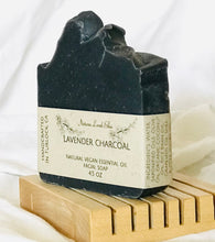 Load image into Gallery viewer, Lavender Charcoal Soap