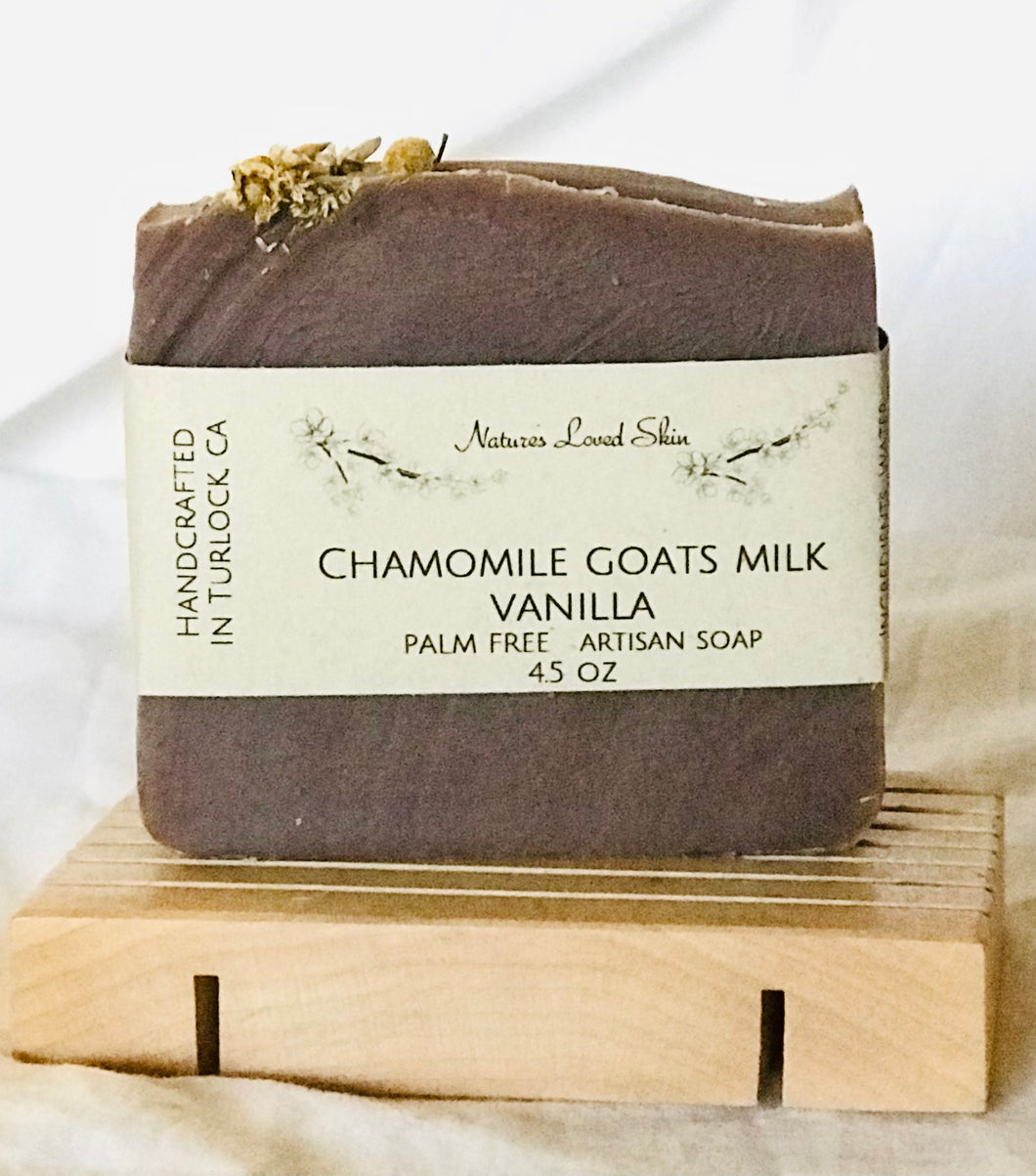 Chamomile Goats Milk Vanilla Soap