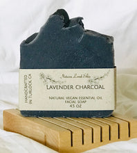Load image into Gallery viewer, Lavender Charcoal Soap