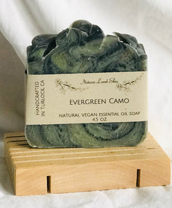 Evergreen Camo Soap