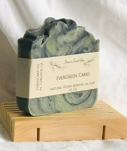 Evergreen Camo Soap